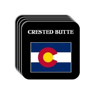  US State Flag   CRESTED BUTTE, Colorado (CO) Set of 4 Mini 