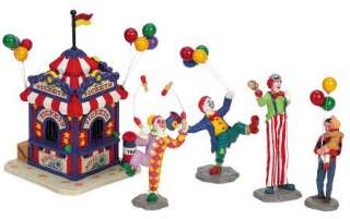 LEMAX CARNIVAL AMUSEMENTS TABLE ACCENT SET OF 6