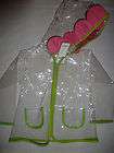 Gymboree GROWING FLOWERS Clear Hooded Daisy Raincoat Coat NWT 4T 5T 4 