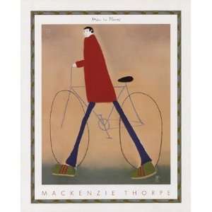Mackenzie Thorpe MAN IN FLARES 16.00 x 20.00 Poster Print