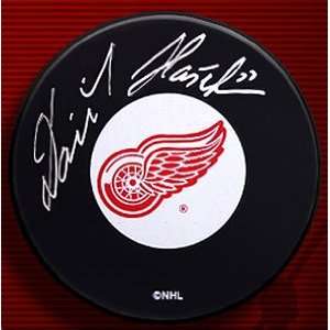 Signed Dominik Hasek Puck 