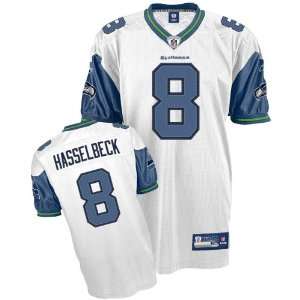  Reebok Seattle Seahawks Matt Hasselbeck Authentic White 