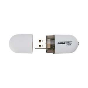  Dane Elec 2 GB USB 2.0 Flash Drive with Baseball Mogul 