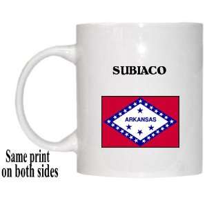    US State Flag   SUBIACO, Arkansas (AR) Mug 