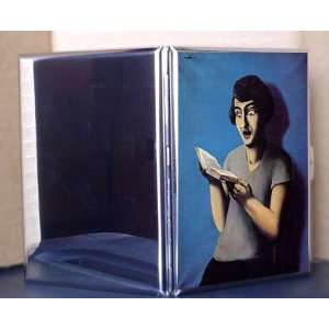 Artist Rene Magritte Fine Art Metal Cigarette Case ID Holder Wallet 
