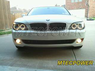 BMW 7 Series with Stock Angel Eye Bulbs
