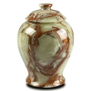  Marble Vase Pet Urn Medium Green Onyx