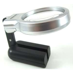   Desk Top Folding Magnifier Magnifying Reading Lamp 