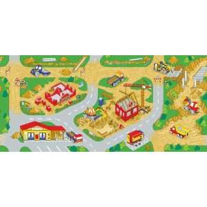  Play Carpet   Construction Zone Toys & Games