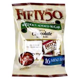 Fifty 50 Chocolate Minis in Bag, 2 Ounce, 8 Count Bags  