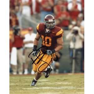  Brian Cushing #10 Autographed USC Trojans College Football 