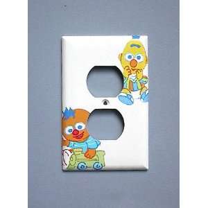  Sesame Street BABY Bert and Ernie OUTLET Switch Plate 