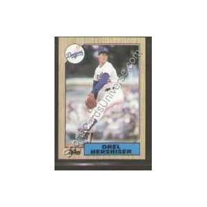  1987 Topps Regular #385 Orel Hershiser, Los Angeles 