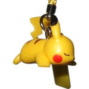   Charm Strap Figure Takara Tomy   Pikachu (sleeping ver.) Toys & Games