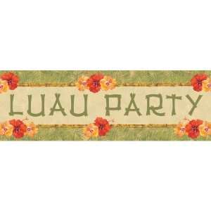  Bamboo Bash Giant Plastic Party Banner (1 per package 