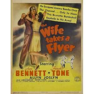  The Wife Takes a Flyer Movie Poster (11 x 17 Inches   28cm 