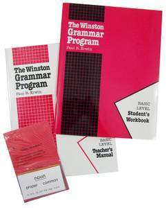 Winston Grammar Basic Complete Homeschool Set New  
