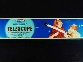 Vintage Stargazer Telescope Skil Craft  