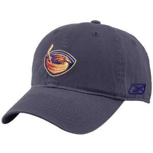   Atlanta Thrashers Navy Blue Unstructured Slouch Hat