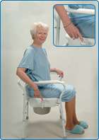 Handicap Toilet Seat Lift/Bedside Commode Lifting Chair  