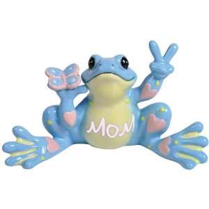  Westland Giftware Peace Frogs Ceramic MOM Frog Figurine, 3 