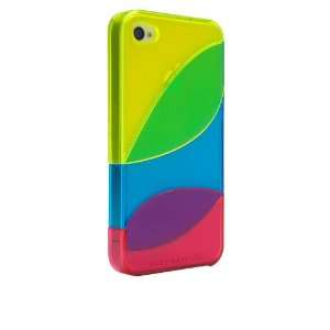  iPhone 4 / 4S Colorways Case Red / Yellow / Blue Cell 