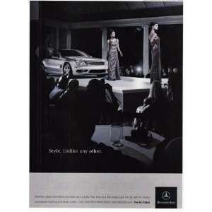   Mercedes Benz Runway; Style Unlike Any Other Mercedes Benz Books