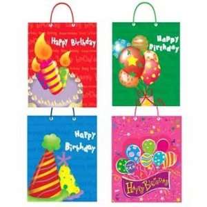  XL Happy Birthday Bag 4 Assorted Case Pack 120 Everything 