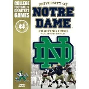  University of Notre Dame Fighting Irish   Coll. Ed. DVD 
