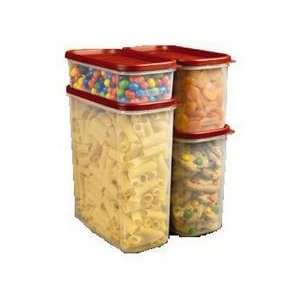   INC 7m75 00 chili 8 Piece Dry Food Container Set