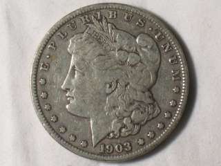 1903 S MORGAN DOLLAR   US SILVER $ COIN  