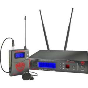  New 1000 Channel UHF Wireless Lavalier Microphone System 