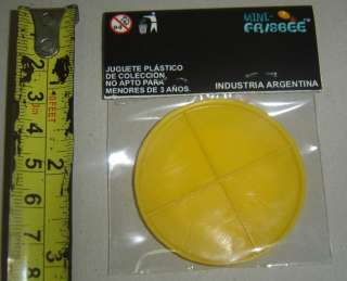 CHARLIEs ANGELS MINI FRISBEE #6 Argentina CEREAL TOY  