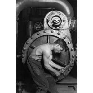    Powerhouse Mechanic by Lewis Wickes Hine, 48x72