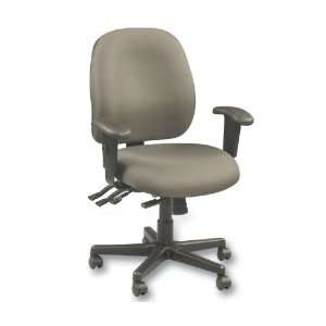   Managerial Task Chair AT10 Gray Fabric/Black Frame