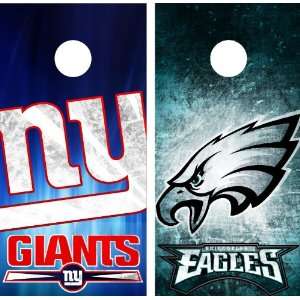 Giants vs Eagles football rivalry Wrap set, 2 decals 24x48 graphics 