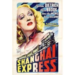  Shanghai Express Movie Poster (11 x 17 Inches   28cm x 