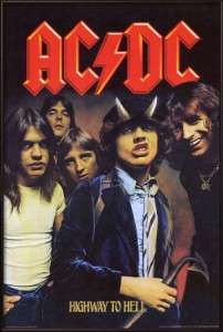 AC/DC Stiff Upper Lip Promo Pole Poster  
