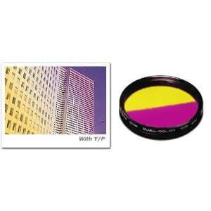  Hoya 55mm Dual Color Yellow/Purple Lens Filter Camera 