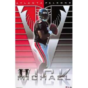  Michael Vick Atlanta Falcons Poster