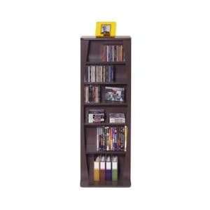   DVD Blu Ray or Games Wood Look Cabinet in Espresso   Atlantic