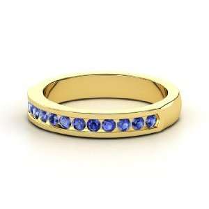  Daria Ring, 14K Yellow Gold Ring with Sapphire Jewelry
