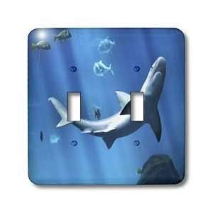  Florene Underwater Animals   Shark Closeup   Light Switch 