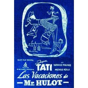  Mr. Hulots Holiday Poster Movie French B 11 x 17 Inches 