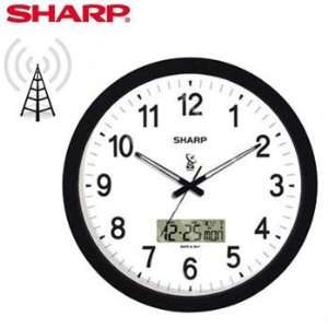  Sharp 14 Inch Atomic Wall Clock