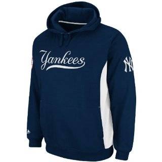 MLB New York Yankees Captain Hooded Fleece Pullover Mens
