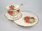 Pretty Lady Sylvia Queen Anne Tea Cup and Saucer Tennis Snack Set