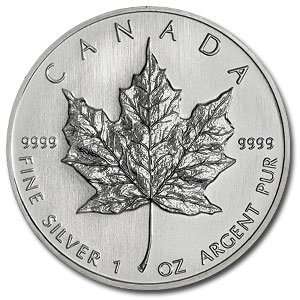   oz) Silver Maple Leaf   Brilliant Uncirculated 