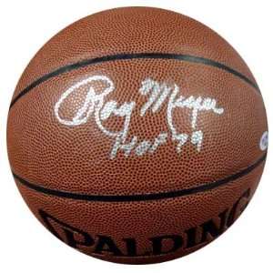 Ray Meyer Autographed/Hand Signed Spalding Basketball HOF 