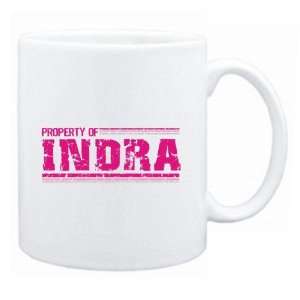  New  Property Of Indra Retro  Mug Name